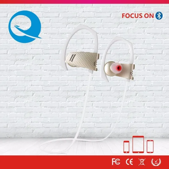 Qenla running bluetooth headset, wireless bluetooth stereo sport earphones support custom
