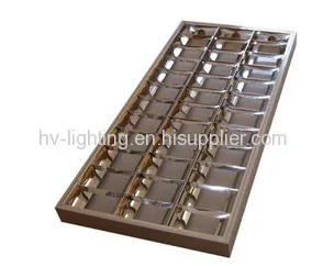 Grille Lamp 2x36w Recessed 