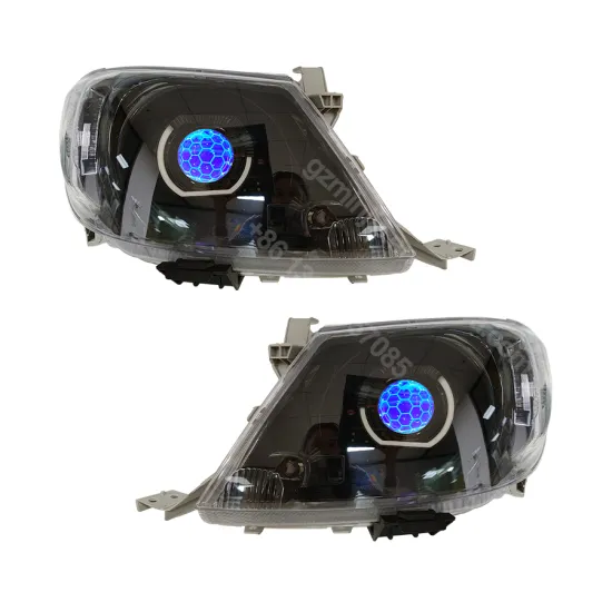 RGB Hilux N70 Pre-Facelift Custom Bi-LED Projector Headlights for Toyota 2005-2011