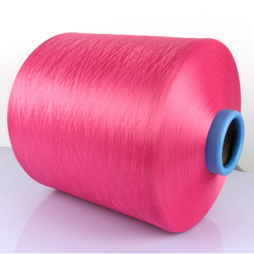 polyester dty textured yarn 100/48 dope dyed