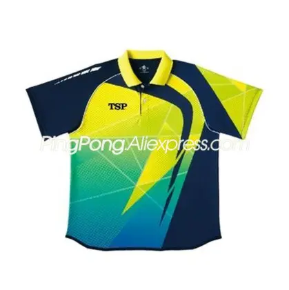 TSP Table Tennis Shirt / T-shirts for Men / Women 83105 Badminton TSP Ping Pong Clothes Jersey for Table Tennis Games