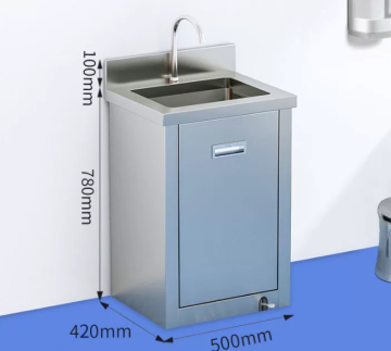 Durable Foot-Operated Sink with Easy Installation