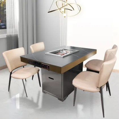 AOBL Baking tray with small hot pot table