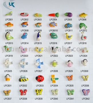 Loose Multi Color and Style Ceramic Polishing Beads