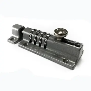 High Security 4Digit Combination Bolt Latch Door Lock