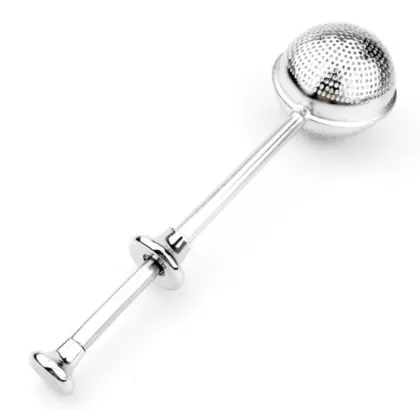 Round Stainless Steel Tea Steeper