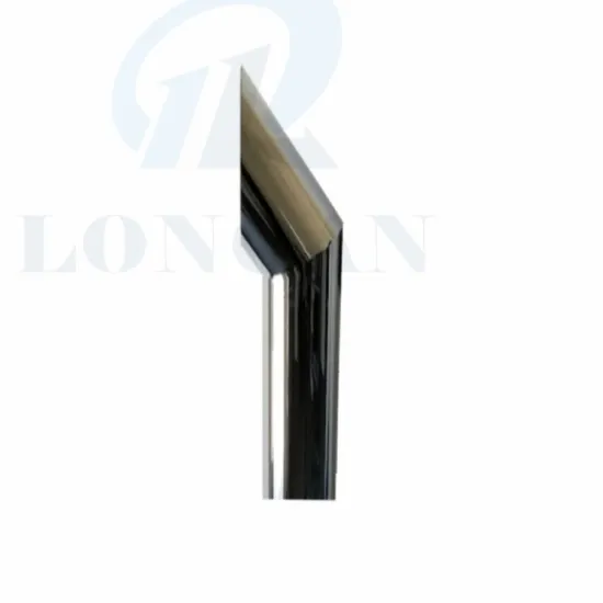 152.4mm L/1829mm Stainless Steel Exhaust Stack Tip - American Eagle Exhaust Truck Chrome Curved Stack Pipe