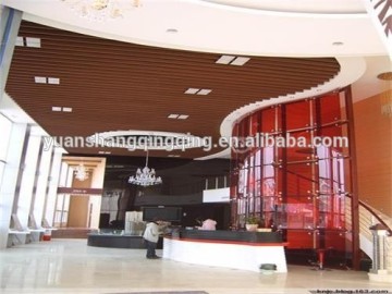 WPC decking ceiling