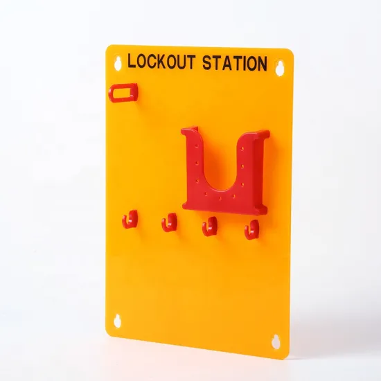 BOYUE High-Quality Plastic Safety Lockout Station: Ensuring Workplace Safety and Compliance