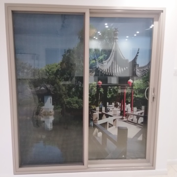 Vinyl Single Sliding Door with Nail Fin and Insect Screen - D Shape Lock