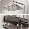 4 Setting Large Panel Digital Bathroom Shower Set