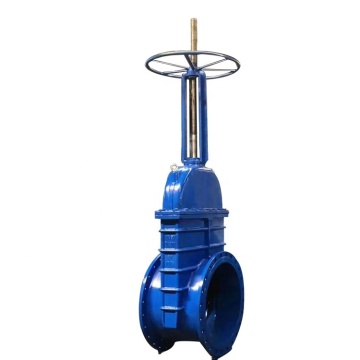 Seated Soft Sealing Sluice Hdpe Soft Seal Ductile Iron Flanged Ends Gate Valve