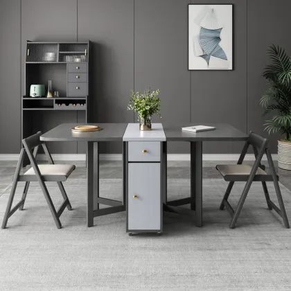 Portable Foldable Dining Table for Apartments & Hotels