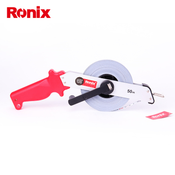 Ronix Long Steel Measuring Tape Open Frame Steel 50m Tape Measure Model RH-9850