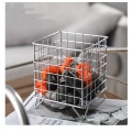 Wire mesh capsule storage basket