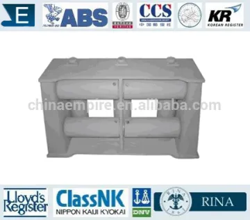 Ship seven roller fairlead