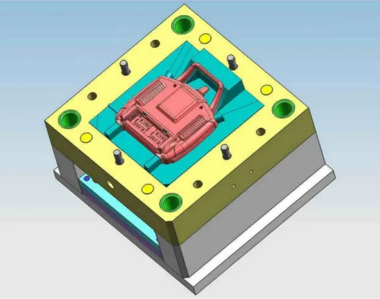 China injection mould manufacture designed 3D cess-pipe mold