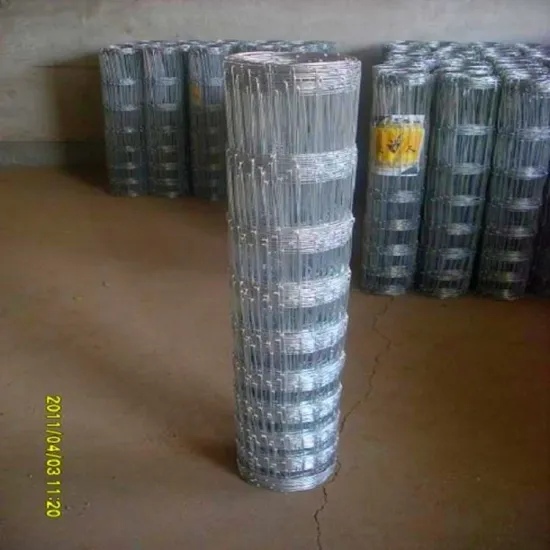 Premium Galvanized Hinge Joint Field Fence for Farm