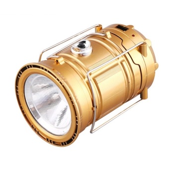 Solar Charging LED Camping Light - Stretch Lantern for Tent