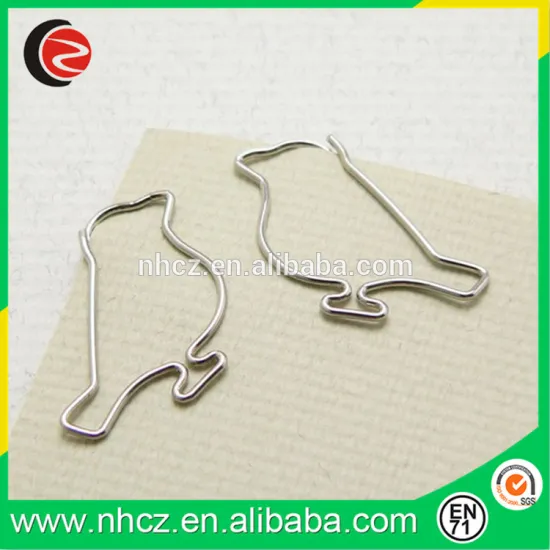 Stationery Animal Bird Shaped Paper Clips
