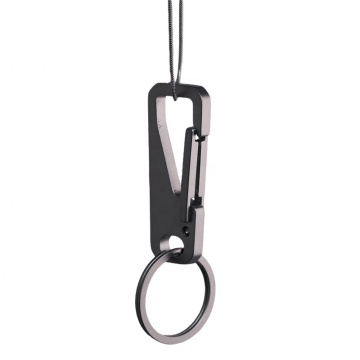 Customized Titanium Alloy Carabiner for Outdoor Accessories