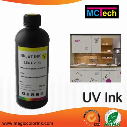 Alibaba best sellers Factory CMYK White and Varnish uv ink for mutoh valuejet 426uf flated printer
