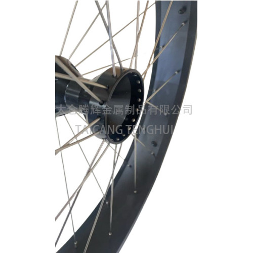 Roda traseira de cadeira de rodas amplamente