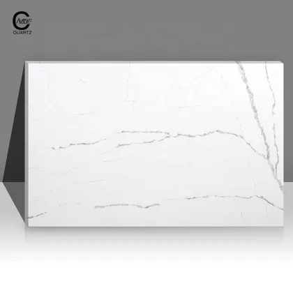 Quartz Stone Bench Tops and Kitchen Island Countertops Manufacturing
