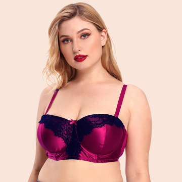 RTS women vintage full coverage sexy lace bra