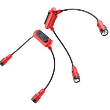 Factory Supply: IPX4 Waterproof, Patented Temporary 6W LED Work Light with Magnet - 300 Lumens, Made of ABS Material