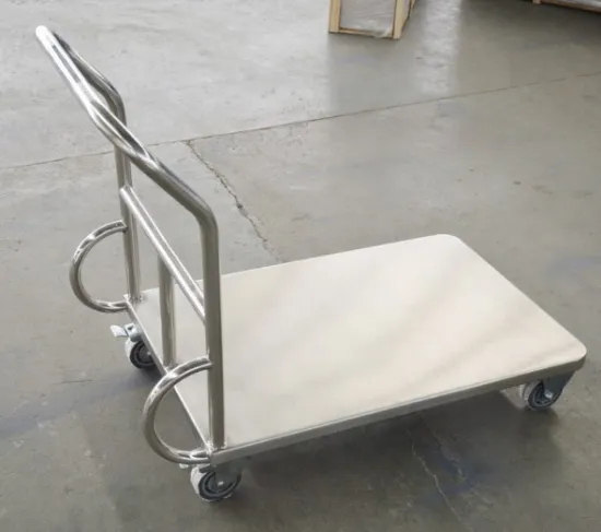Steel Hand Carry Luggage Trolley for Goods Transportation