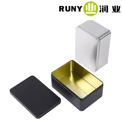 Rectangular glossy storage box