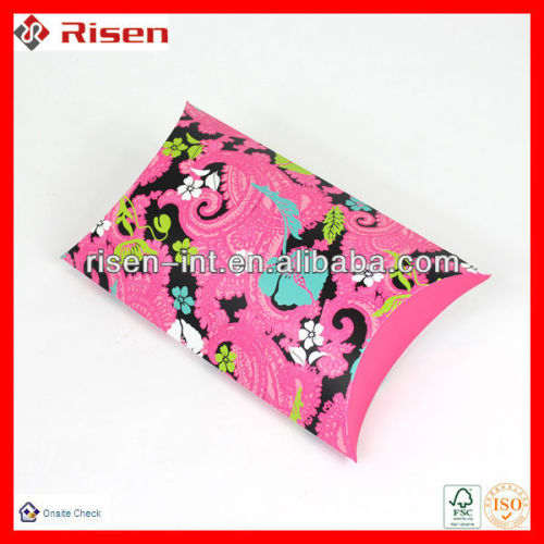High Quality colourful pillow box