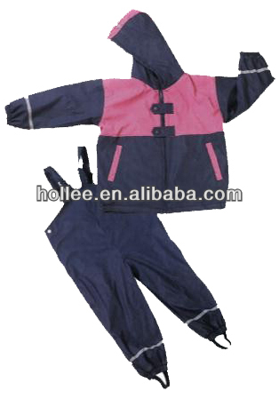 Kids rain suit children rain suit