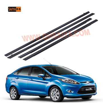 Waterproof Rubber Seal Edge Trim Strip Weatherstrip for Ford Fiesta 2008- DK4950650D DK4950640D DK4950670C DK4950660C" 

However, for better SEO and readability, you might consider shortening it to:

"Weatherstrip Trim for Ford Fiesta 2008 (DK4950650D, DK