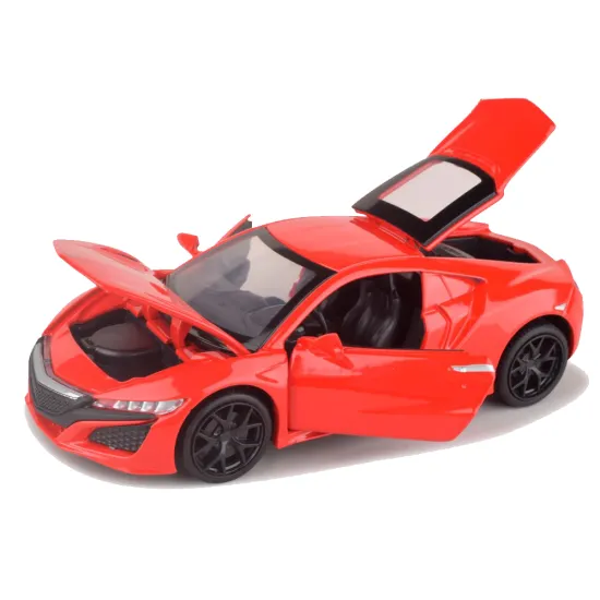 1:32 Scale Authentic Acura NSX License Plate Diecast Metal Car Toy Vehicle