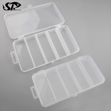 Single Layer Transparent Fishing Lure Tackle Box S5 - SUPERIORFISHING