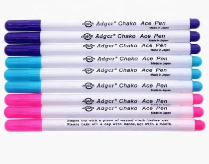 Fading Pen for Fabric: Temporary Marking Pen for Clothing Cutting