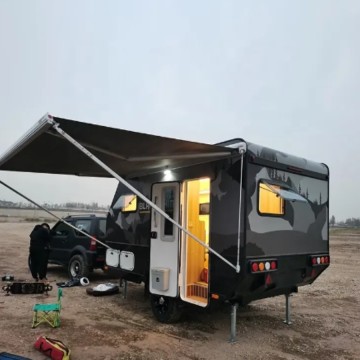 Off Road Travel Trailer Mobile Hybrid Triportor Caravan