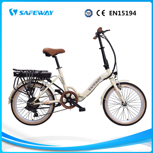 Achter motor elektrische fietsvoeding fiets