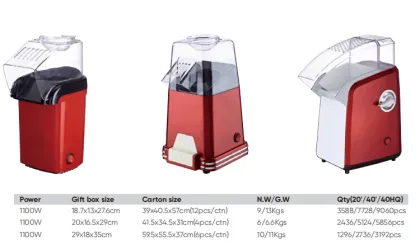 1100W Home Use Snack Machines: Mini Portable Popcorn Maker for Home