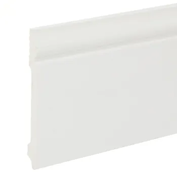 Waterproof PS Polystyrene Skirting Baseboard Trims for Modern Home Decorative Indoor Flooring