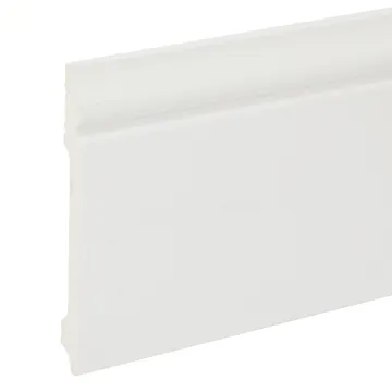 Waterproof PS Polystyrene Skirting Baseboard Trims for Modern Home Decorative Indoor Flooring