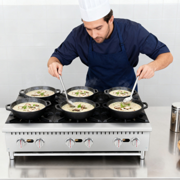 Commercial claypot stove 6 burner