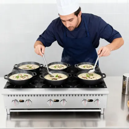 Commercial claypot stove 6 burner