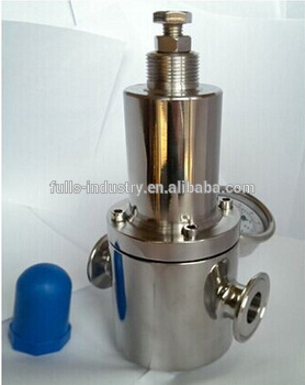 Sanitary pressure reducing valve 1/2"-2"