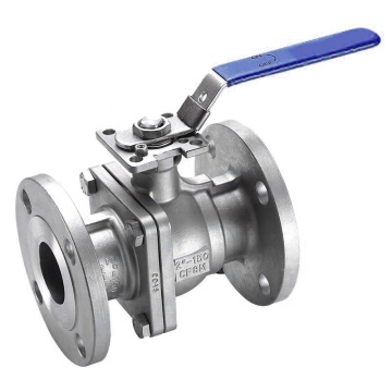 Industrial Stainless Steel 1 Inch Full Port Ball Valve: Manual Operation and 2-Piece Construction