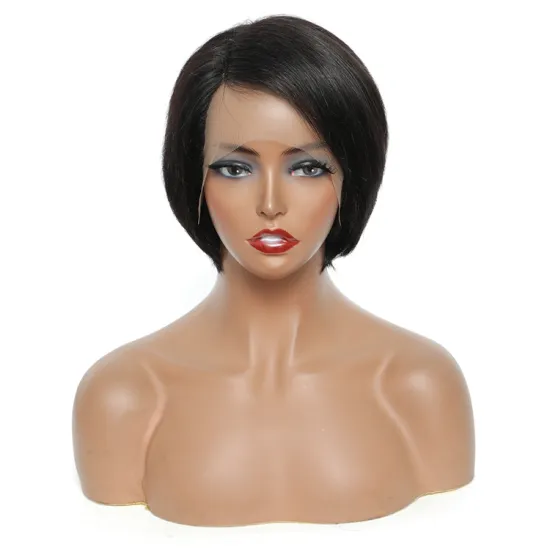 Top Quality Unprocessed Brazilian Virgin Hair Tpart Bob Wig Straight Human Hair Short Bob Wig