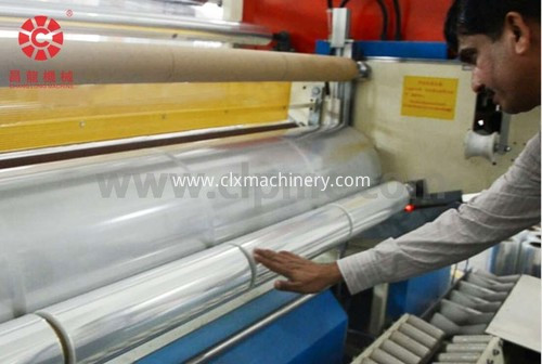kagamitan sa plastik nga extruder sa stretch film plastic extruder equipment of stretch film