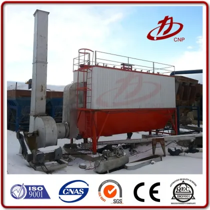 White cement wall putty dust collector